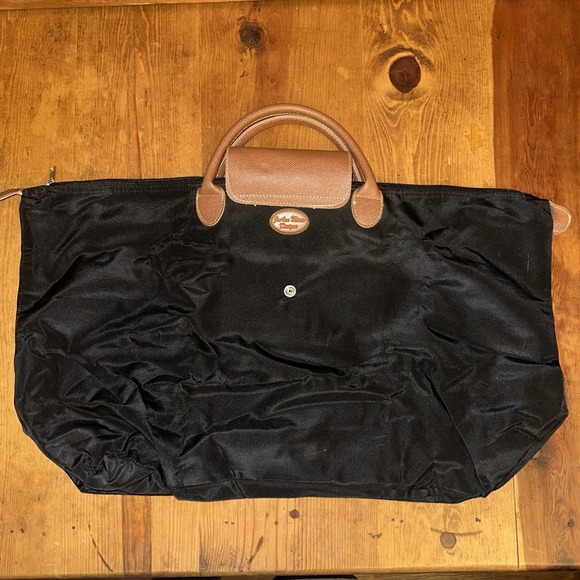 JoAnn Marie Designs Handbags - Joann Marie Designs Foldable Nylon Waterproof Bag Black